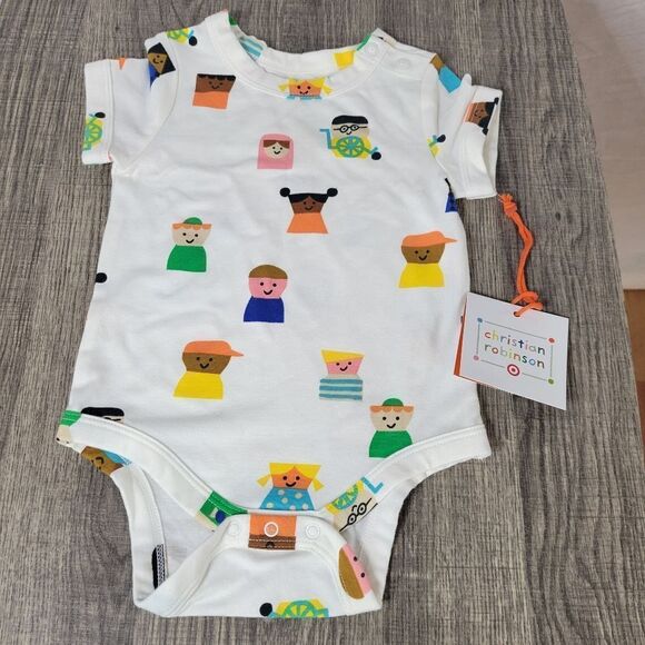 Christian Robinson People One Piece Size 6-9 months - Picture 1 of 6